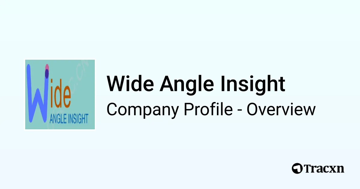 Wide Angle Insight - 2026 Company Profile & Competitors - Tracxn