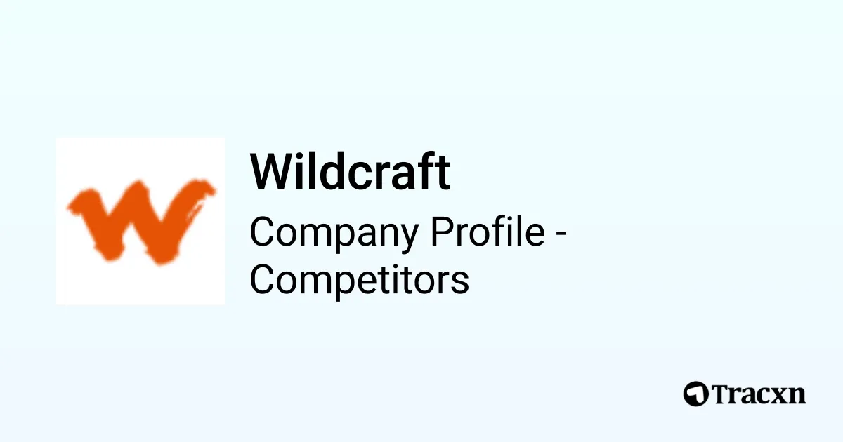 Wildcraft 721 Competitors and alternatives in Aug 2024 Tracxn