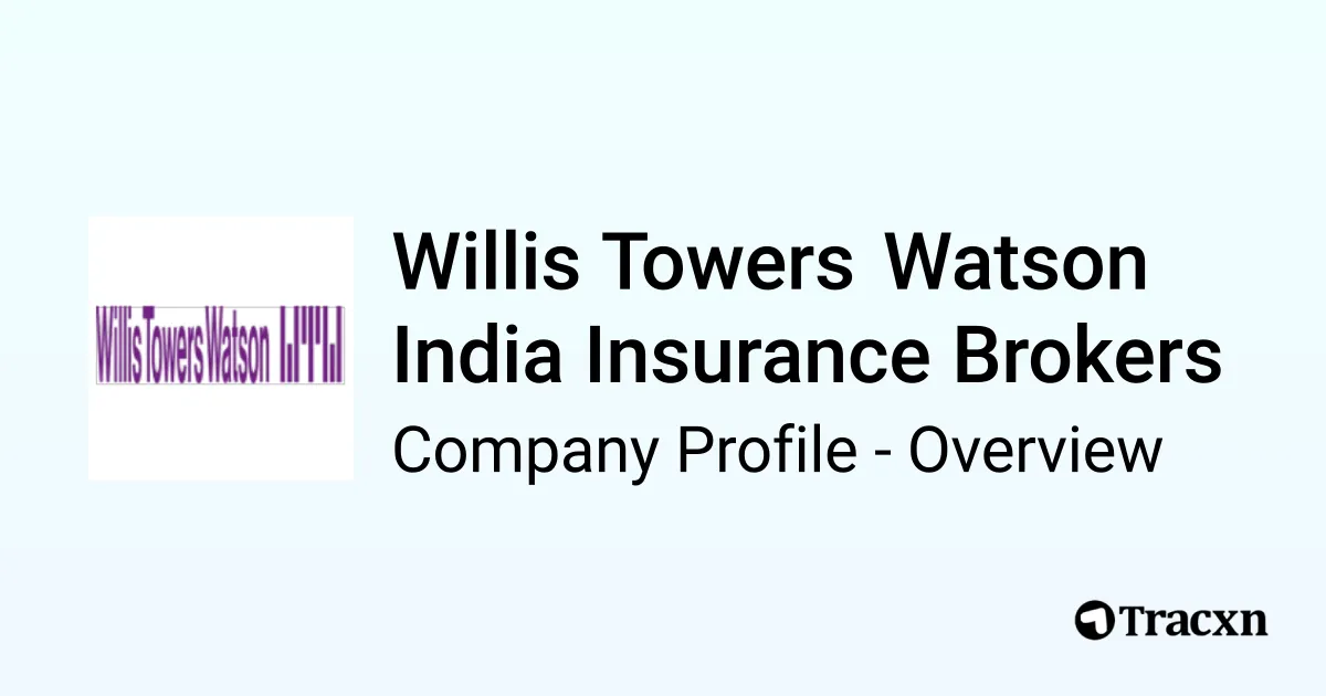Willis Towers Watson India Insurance Brokers - 2026 Company Profile ...