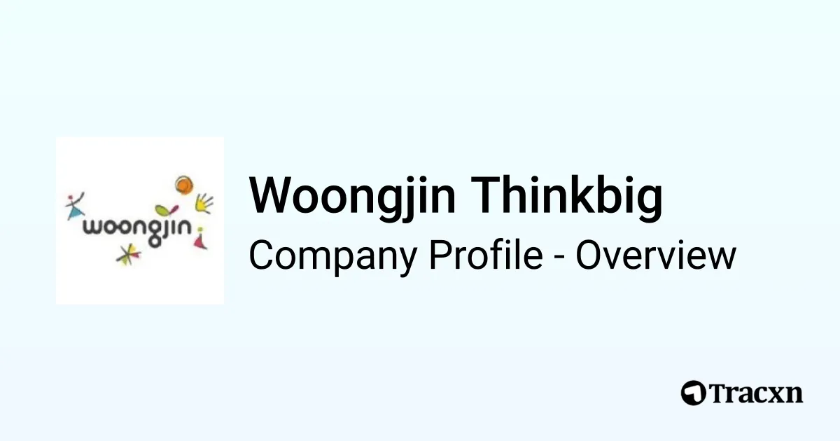 Woongjin Thinkbig - 2026 Company Profile & Competitors - Tracxn