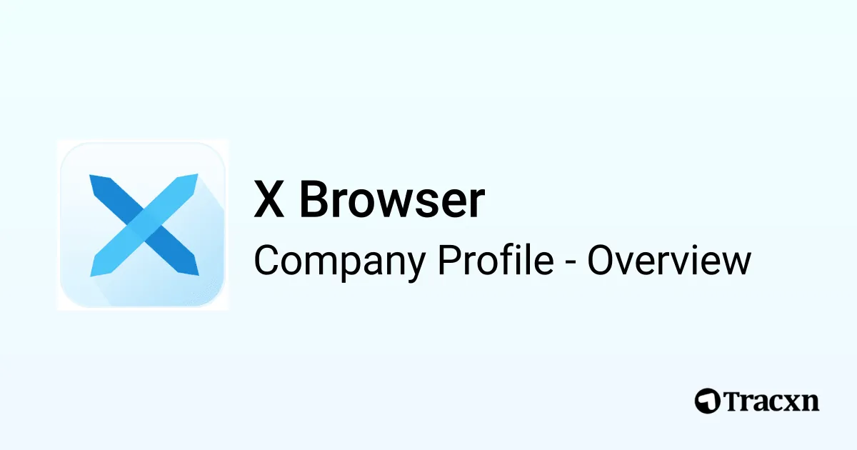 X Browser - 2025 Company Profile, Team & Competitors - Tracxn