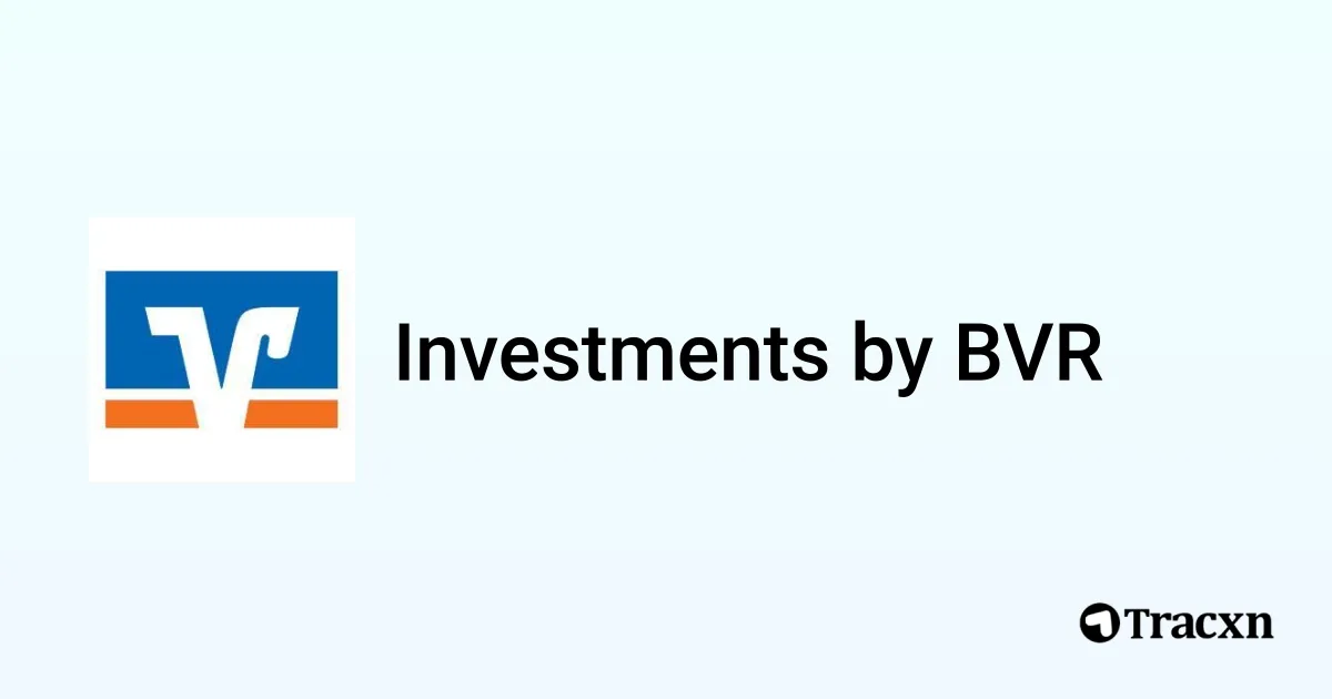 BVR - 15 Investments - Tracxn