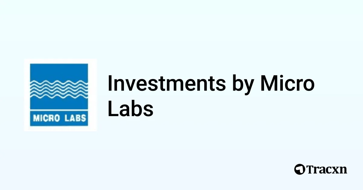 Micro List List of Investments by Micro Labs (Jan, 2026) - Tracxn