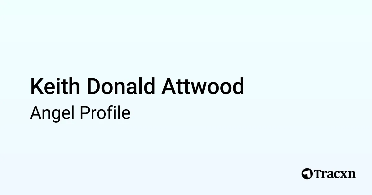 Keith Donald Java Keith Donald Attwood - 2026 Portfolio - Tracxn