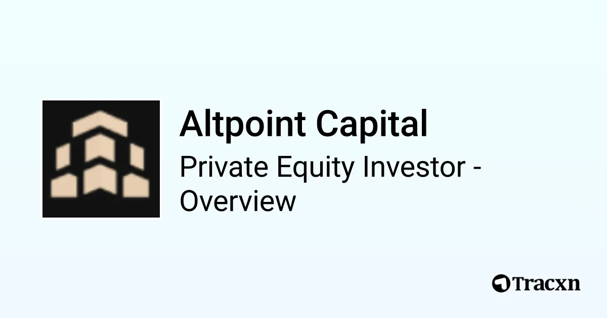 Altpoint Capital - 2026 Investor Profile, Portfolio, Team & Exits - Tracxn