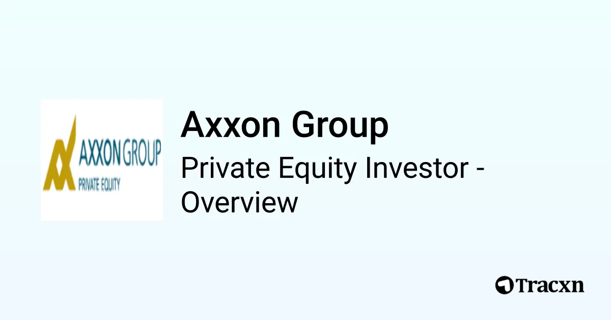 Axxon Group - 2026 Investor Profile, Portfolio, Team & Exits - Tracxn
