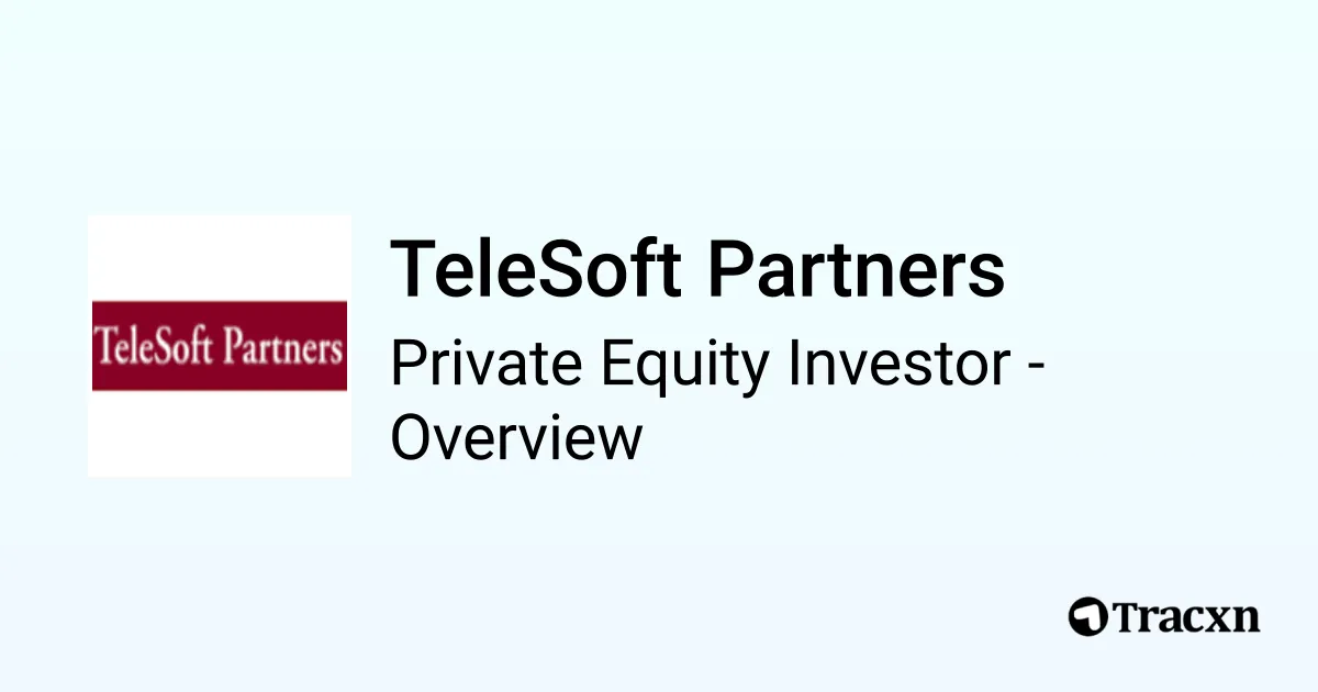 TeleSoft Partners - 2026 Investor Profile, Portfolio & Team - Tracxn