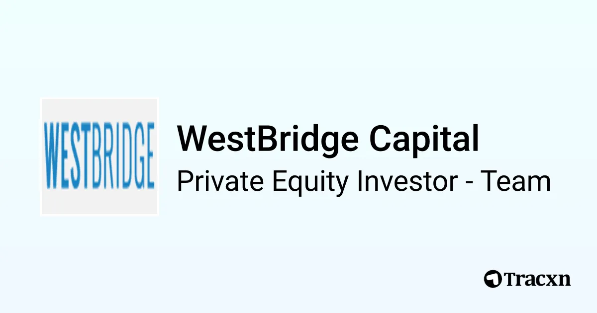 WestBridge Capital Team & Partners Tracxn
