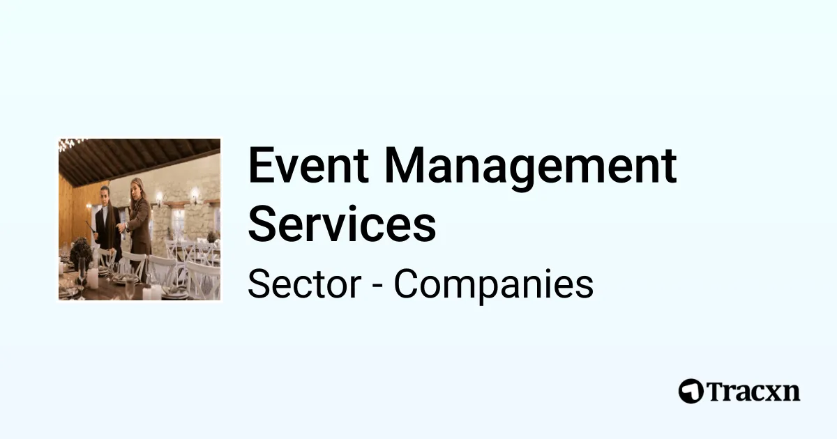 Top Companies in Event Management Services Worldwide (Apr, 2026) - Tracxn