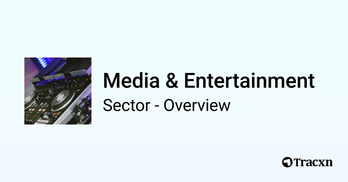 Media & Entertainment Sector Landscape and Marketmap Tracxn