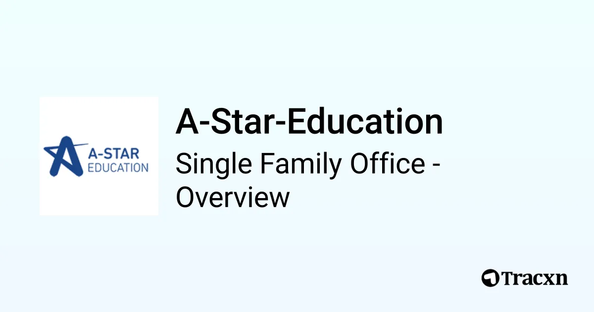 A-Star-Education - 2025 Investor Profile, Team & Investment Trends - Tracxn