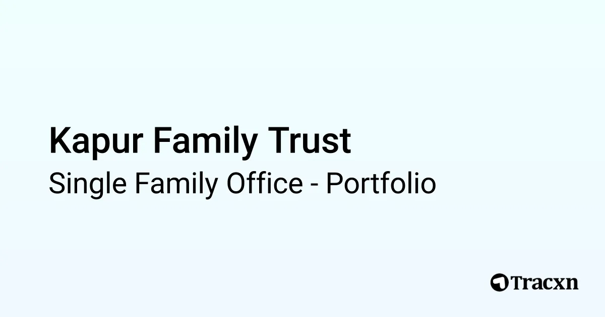 Picture of Kapur Family Trust