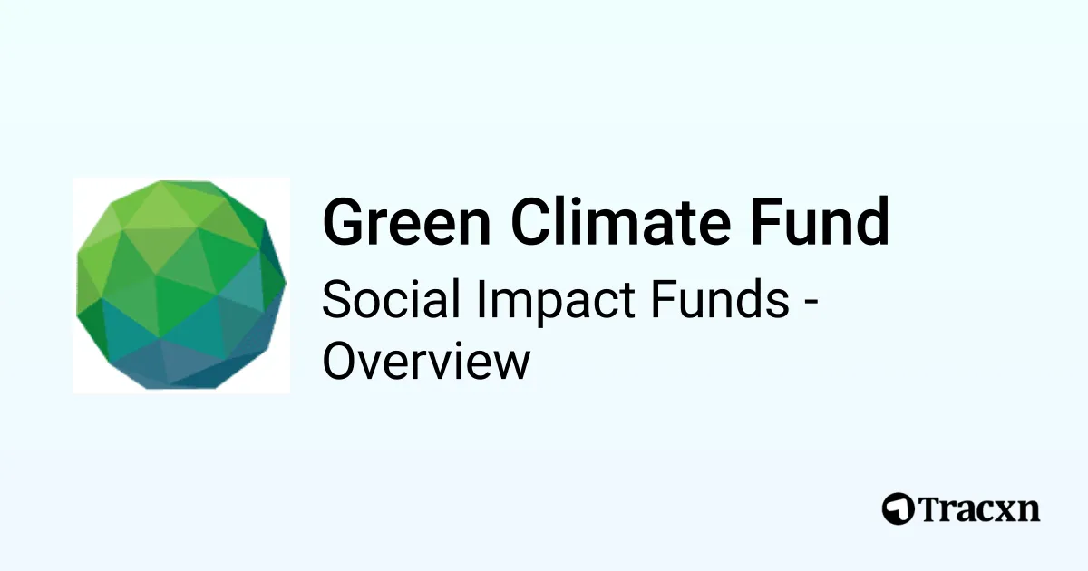 Green Climate Fund - 2026 Investor Profile, Portfolio & Investment ...