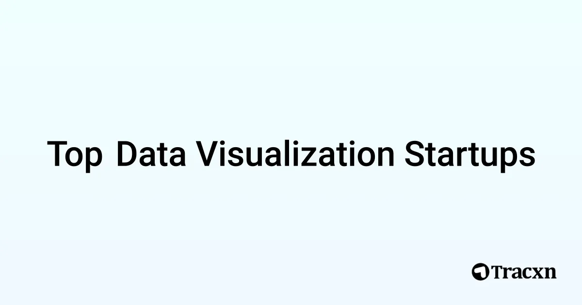 Top Companies in Data Visualization (Jul, 2025) - Tracxn