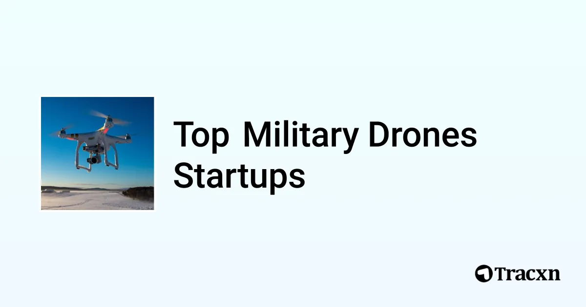 Top 255+ startups in Military Drones in Sep, 2024 Tracxn