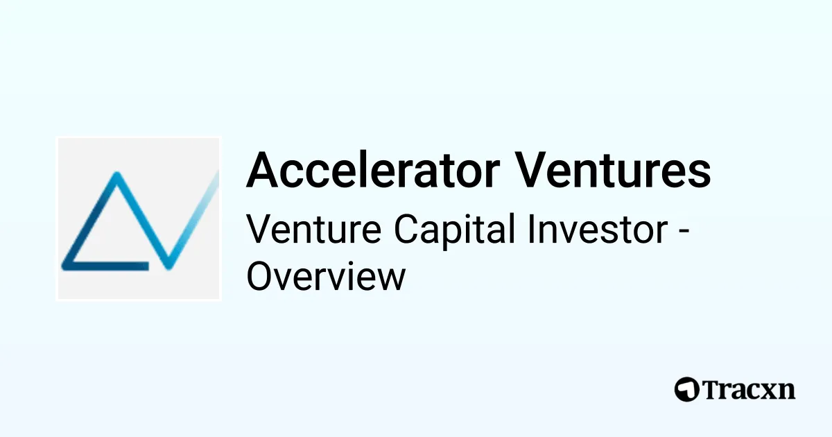 Accelerator Ventures - 2026 Investor Profile, Portfolio, Team ...