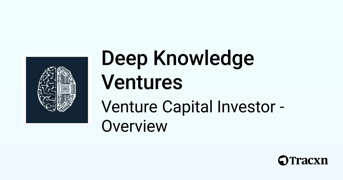 Deep Knowledge Ventures - 2026 Investor Profile, Portfolio & Team - Tracxn