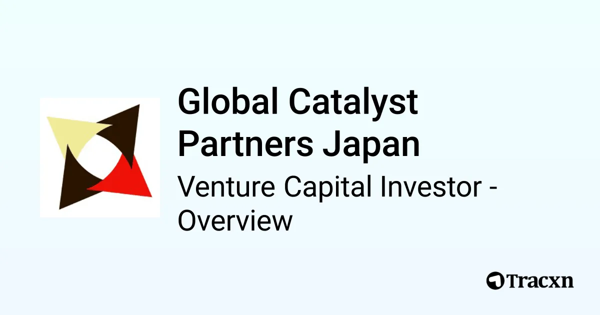 Global Catalyst Partners Japan - 2025 Investor Profile, Portfolio, Team ...