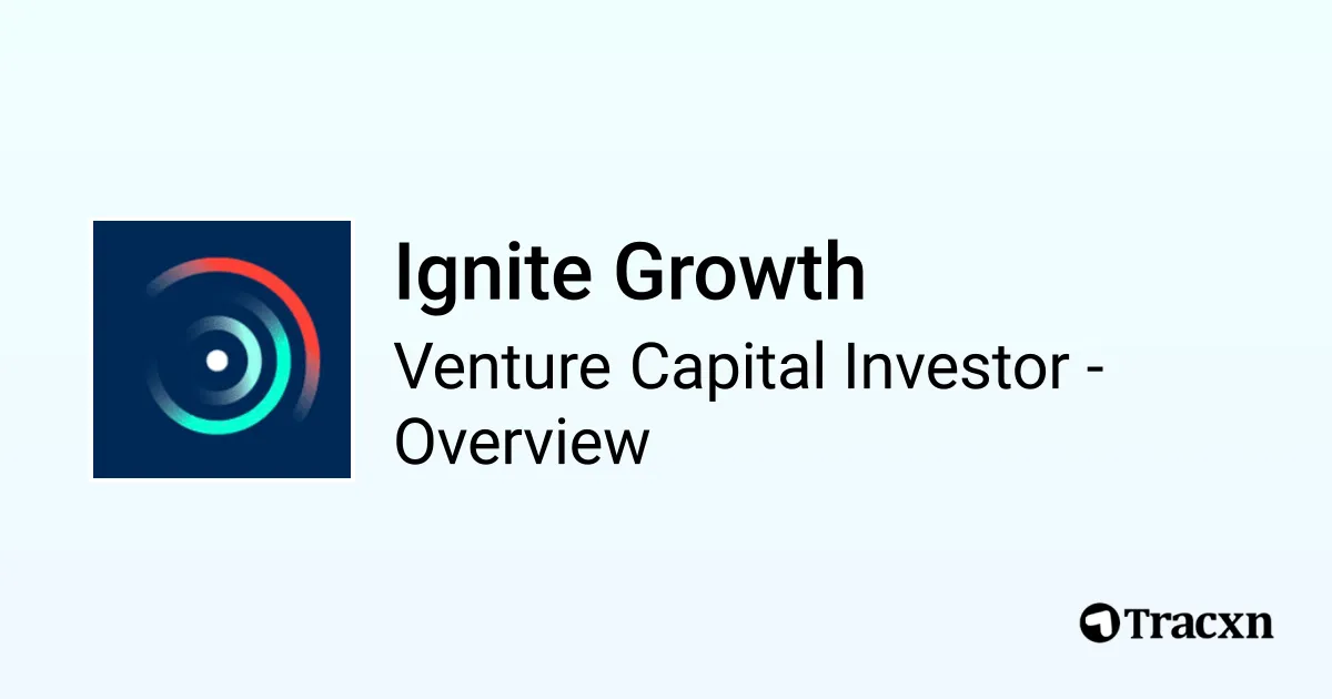 Ignite Growth - 2026 Investor Profile, Portfolio, Team & Investment ...