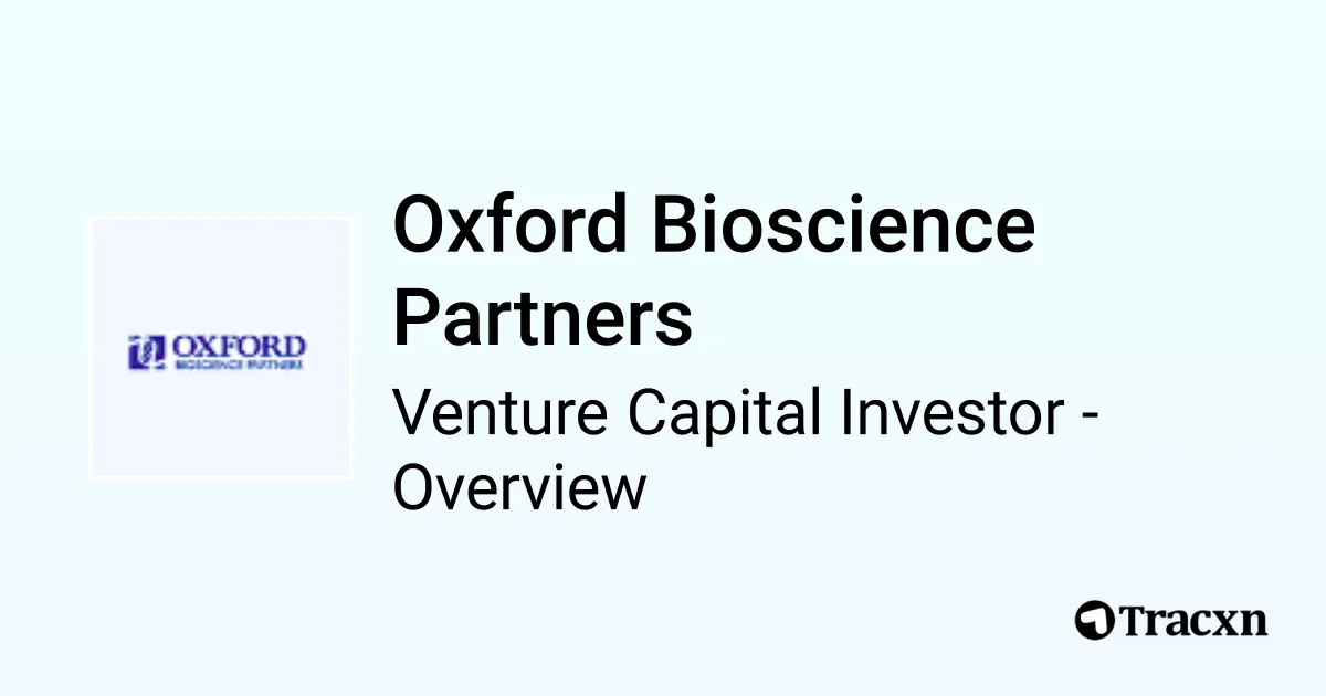 Oxford Bioscience Partners - 2026 Investor Profile, Portfolio & Team ...