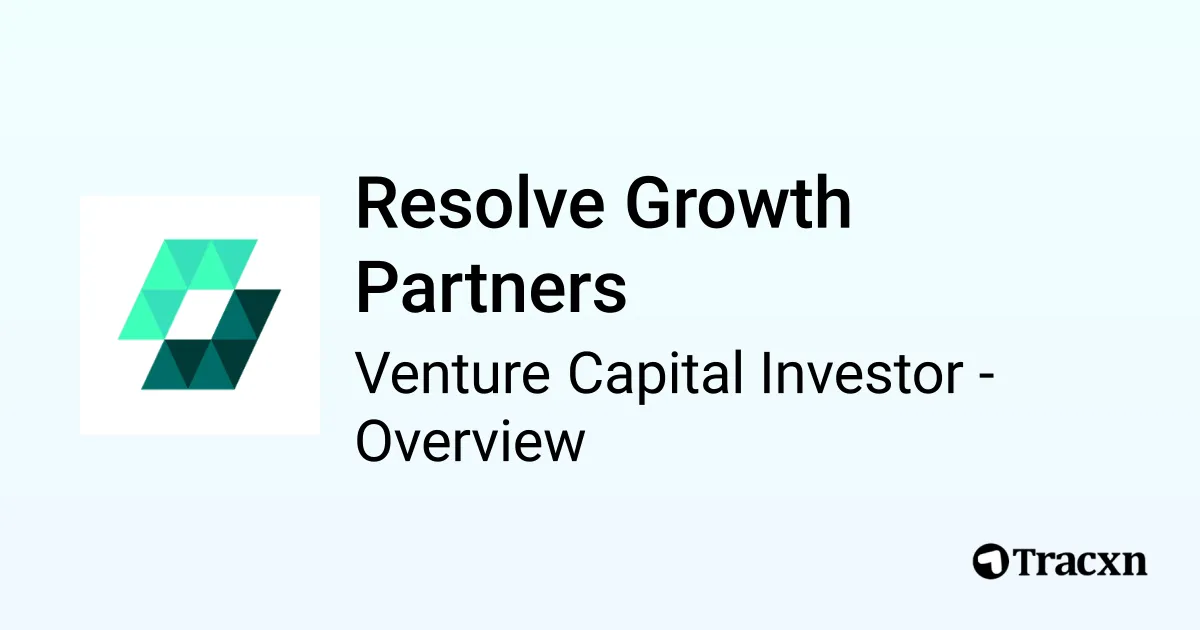 Resolve Growth Partners - 2026 Investor Profile, Portfolio, Team ...