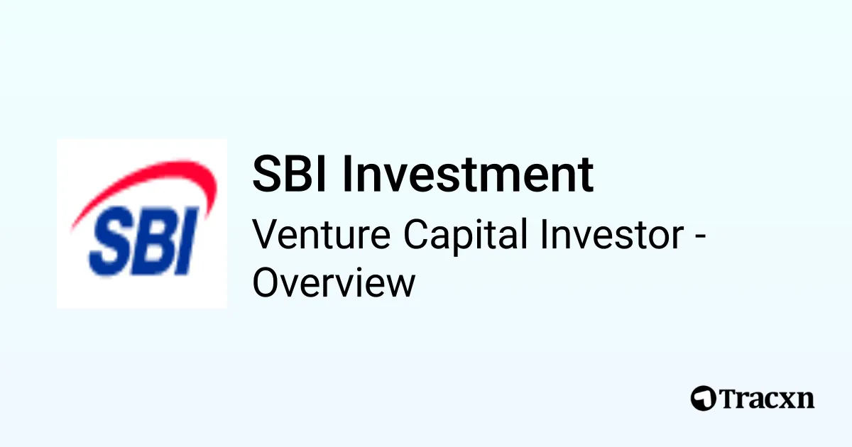 SBI Investment - 2026 Investor Profile, Portfolio, Team & Investment ...