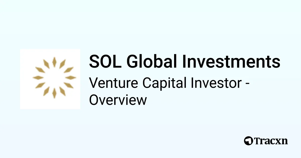 SOL Global Investments - 2026 Investor Profile, Portfolio, Team ...