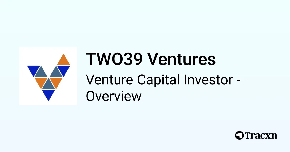 Capital Two TWO39 Ventures - 2026 Investor Profile, Portfolio, Team & Investment ...