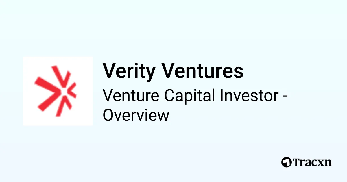 Verity Ventures - 2026 Investor Profile, Portfolio, Team & Investment ...